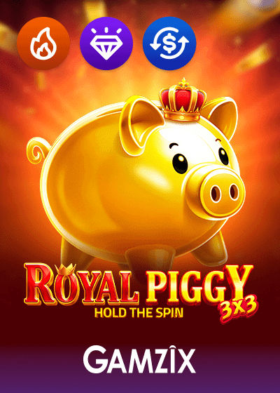 3x3 Royal Piggy Hold the Spin